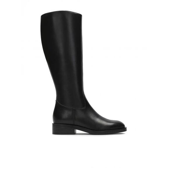 Calvin Klein Women's Botina Almond Toe Casual Tall Riding Boots, Black Size 8M - Picture 1 of 5